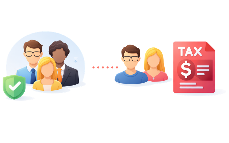 Tax exemptions for B2B customers