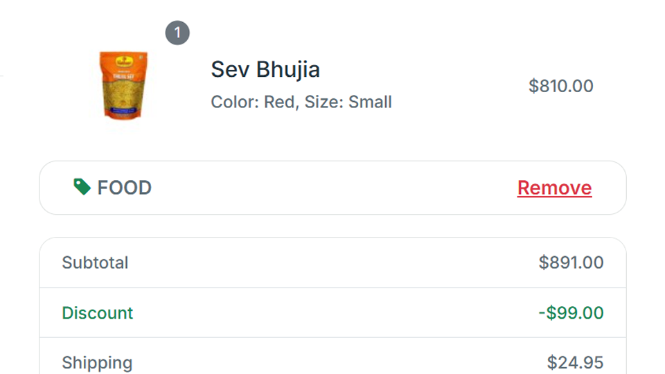 Coupons and discounts